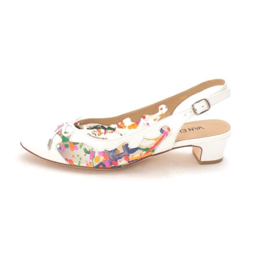 NEW $150 VANELI Ardee paint splatter heel 10 N